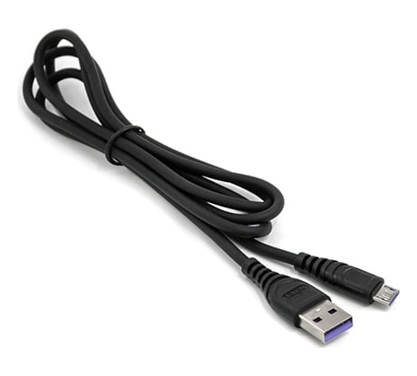 Кабель Mirex, USB 2.0 AM-microBM 1,2 метра, 3A, чёрный, в коробке 13700-007M3BK