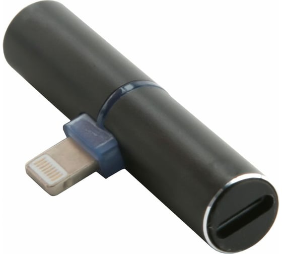 Адаптер Red Line с Lightning на 8-pin/Jack 3.5 мм, черный УТ000016491