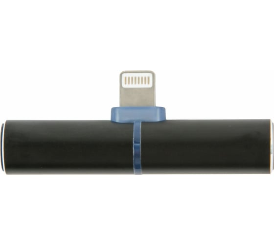 Адаптер Red Line с Lightning на 8-pin/Jack 3.5 мм, черный УТ000016491