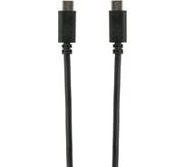 Дата-кабель Red Line Power Delivery, Type-C - Type-C, черный УТ000015784