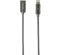 Дата-кабель Red Line Flex USB - Lightning, черный УТ000015519