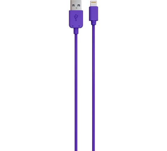 Дата-кабель Red Line USB – 8 – pin для Apple, фиолетовый УТ000010044 1