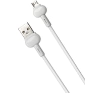 Дата-кабель Red Line Candy USB - Micro USB, белый УТ000021983