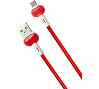 Дата-кабель Red Line Candy USB – Type-C, красный УТ000021994
