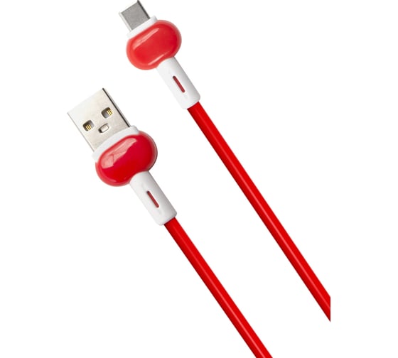 Дата-кабель Red Line Candy USB – Type-C, красный УТ000021994 1