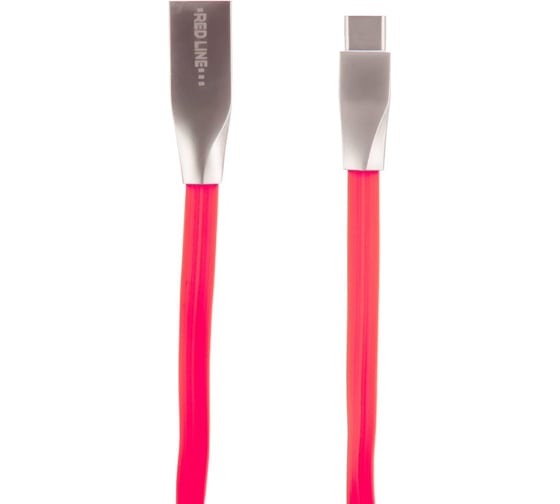 Дата-кабель Red Line SMART HIGH SPEED USB - Type-C, красный УТ000011563 1