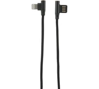 Дата-кабель Red Line Fit USB - Lightning, черный УТ000015522