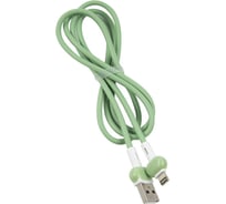 Дата-кабель Red Line Candy USB - Lightning, зеленый УТ000021990