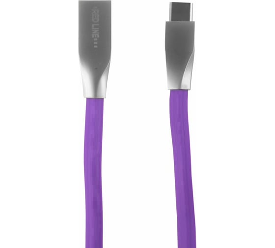 Дата-кабель Red Line SMART HIGH SPEED USB - Type-C, фиолетовый УТ000011567 1
