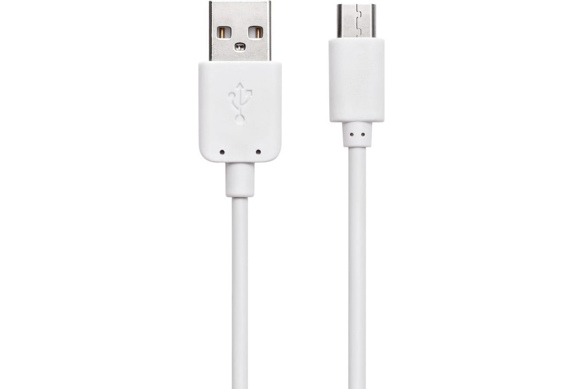 Дата-кабель Red Line USB - micro USB 2 метра, белый УТ000009512 ...