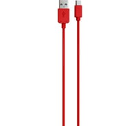 Дата-кабель Red Line USB - micro USB, красный УТ000009493