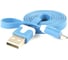 Дата-кабель Red Line Плоский USB - micro USB lite, синий УТ000010321 1
