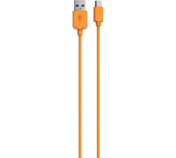 Дата-кабель Red Line USB - micro USB, оранжевый УТ000009674 1