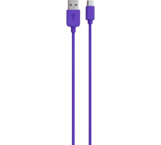 Дата-кабель Red Line USB - micro USB, фиолетовый УТ000009494 1