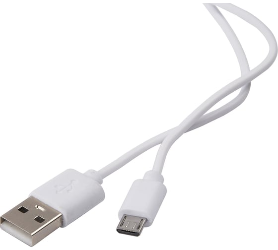 Зарядный кабель Red Line USB – microUSB, белый УТ000023131 1