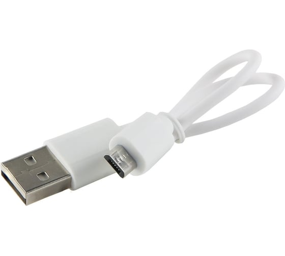 Дата-кабель Red Line USB - micro USB, 2A, 20 см, белый УТ000020233 1