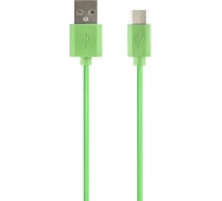 Дата-кабель Red Line USB - Type-C, зеленый УТ000011571