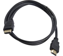 Кабель Red Line HDMI - HDMI, 1080P, Gold, V1.4, 1 метр, черный УТ000023177