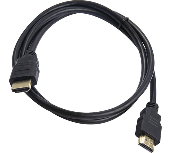 Кабель Red Line HDMI - HDMI, 1080P, Gold, V1.4, 1 метр, черный УТ000023177 1