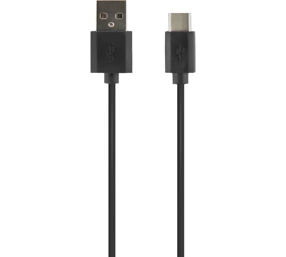 Дата-кабель Red Line USB - Type-C 2 метра, черный УТ000017102 1