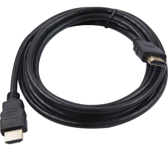 Кабель Red Line HDMI - HDMI, 1080P, Gold, V1.4, 2 метра, черный УТ000023178 1