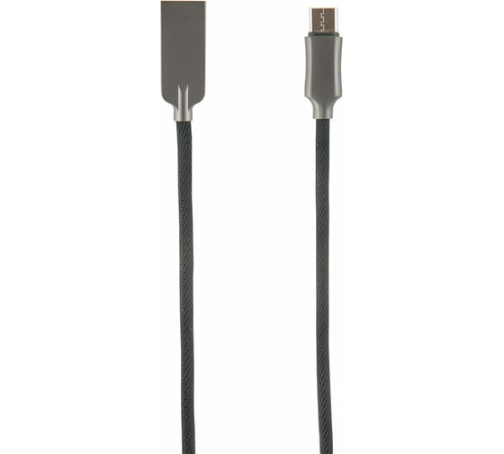Дата-кабель Red LineLX13 Zync alloy USB - Type-C, черный УТ000014184 1