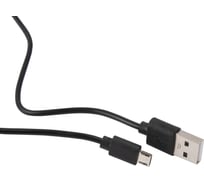 Зарядный кабель Red Line USB – microUSB, черный УТ000023132