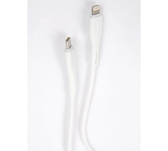 Дата-кабель USAMS SJ405 Power Delivery, Type-C - Lightning 1 м, белый SJ405USB02 УТ000021068