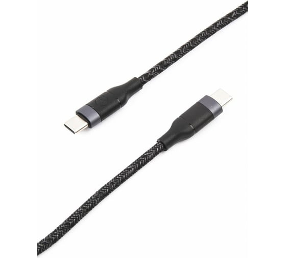 Дата-кабель USAMS SJ400 100W Power Delivery, Type-C - Type-C 1.2 м, черн.SJ400USB01 УТ000021070