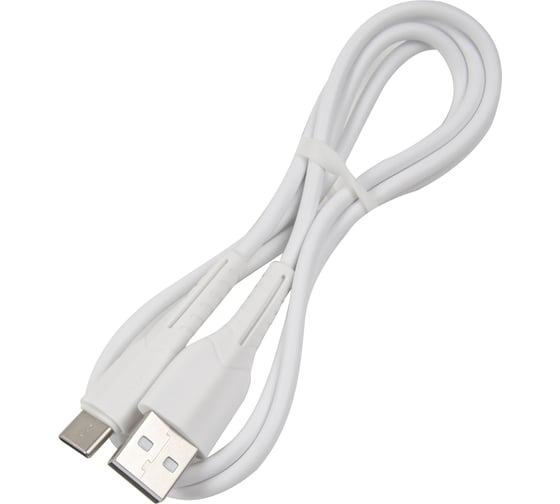 Дата-кабель USAMS U35 USB - Type-C, усиленный, белый SJ366USB02 УТ000019990