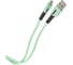 Дата-кабель USAMS SJ432 USB - micro USB с индикатором 1 м силикон, мятный SJ432USB03 УТ000021050 1