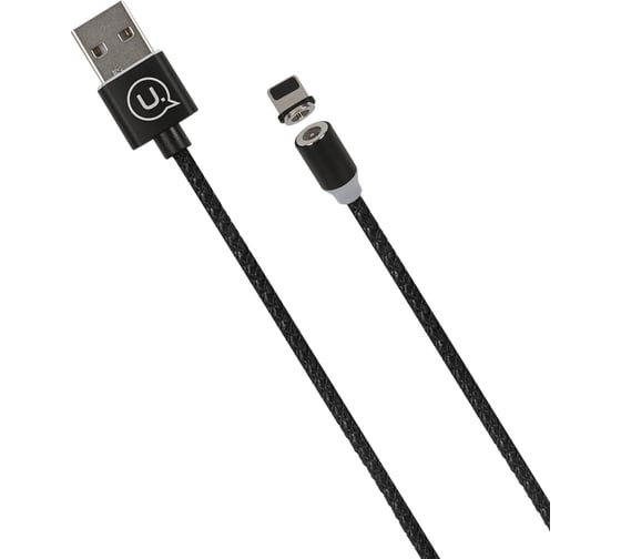 Дата-кабель USAMS -SJ292 USB - Lightning, Магнитный кабель, черный SJ292USB01 УТ000020217
