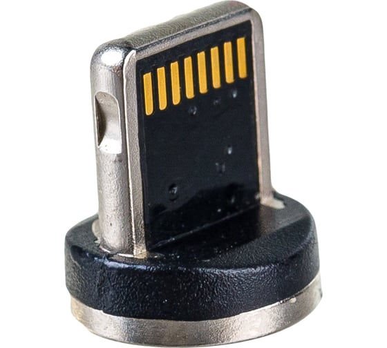 Кабель USAMS SJ333 USB - Lightning, Магнитный кабель, черный SJ333USB01 УТ000020305