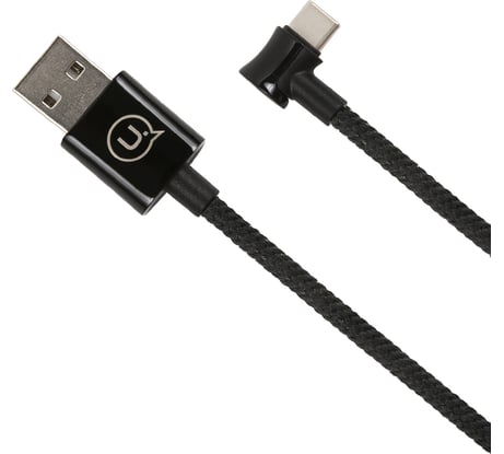 Дата-кабель USAMS U13 USB - Type-C, Smart Power-off, черный SJ341USB01 УТ000020270