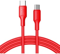 Кабель VOLTME USB2.0 Powerlink EDC CTC 5A, 100W USB-С - USB-C 2.0M Красный C2306