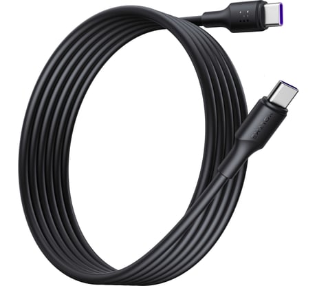 Кабель VOLTME USB2.0 Powerlink EDC CTC 5A, 100W USB-С - USB-C 3.0M Черный C2282