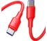 Кабель VOLTME USB2.0 Powerlink EDC CTC 5A, 100W USB-С - USB-C 1.2M Красный C2305 1