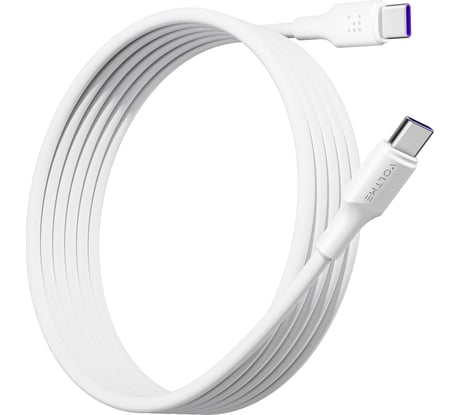 Кабель VOLTME USB2.0 Powerlink EDC CTC 5A, 100W USB-С - USB-C 3.0M Белый C2283