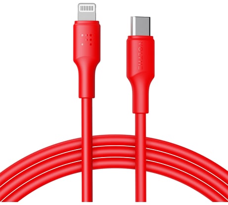 Кабель VOLTME USB2.0 Powerlink EDC CTL Lightning - USB-C (3A) 2.0M Красный C2312