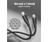 Кабель VOLTME USB2.0 Powerlink Moss CTC 5A, USB-С - USB-C 1.0M Черный C2032 4