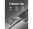 Кабель VOLTME USB2.0 Powerlink Moss CTC 5A, USB-С - USB-C 1.0M Черный C2032 5