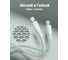 Кабель VOLTME USB2.0 Powerlink Moss CTC 5A, USB-С - USB-C 1.8M Зеленый C2039 4