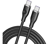 Кабель VOLTME USB2.0 Powerlink Moss CTC 5A, USB-С - USB-C 1.8M Черный C2037
