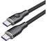 Кабель VOLTME USB2.0 Powerlink Rugg Lite CTC 5A, USB-С - USB-C, 100W, 1.2м, черный C1329 1