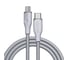 Кабель VOLTME USB2.0 Powerlink Rugg CTC 3A, USB-С - USB-C, 60W, 1м, серый, C2052 1