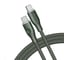 Кабель VOLTME USB2.0 Powerlink Rugg CTC 5A, USB-С - USB-C, 100W, 1.8м, зеленый, C2063 1