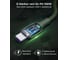 Кабель VOLTME USB2.0 Powerlink Rugg CTC 5A, USB-С - USB-C, 100W, 1.8м, зеленый, C2063 5