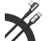 Кабель VOLTME USB2.0 Powerlink Stark CTC USB-С - USB-C, 5A, 100W, 2м, черный, C2072 1