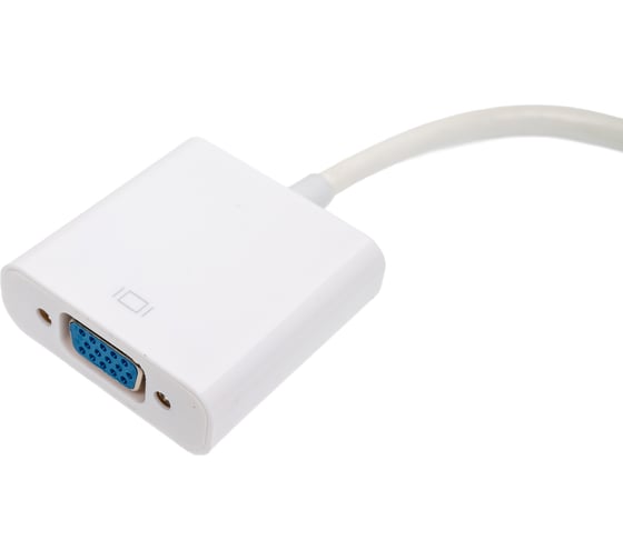 Переходник Pro Legend HDMI to VGA Adapter + AUX кабель, белый PL1139