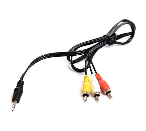 Шнур 3,5Дж-3RCA СИГНАЛelectronics, 1,5 м штекер-штекер, Сигнал 6947